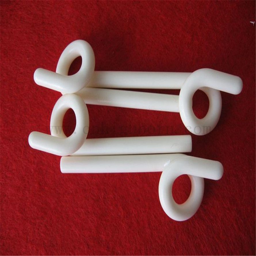 Textile Machine Parts Snail Wire Guide Ceramic Pigtail Guide with Metal