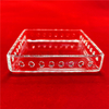 Customized Transparent Square Shape Quartz Glass Petri Dish