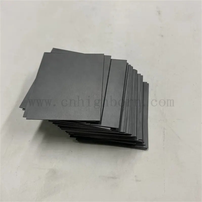 0.5mm Silicon Carbide Ceramic Plate SIC Ceramic Substrate