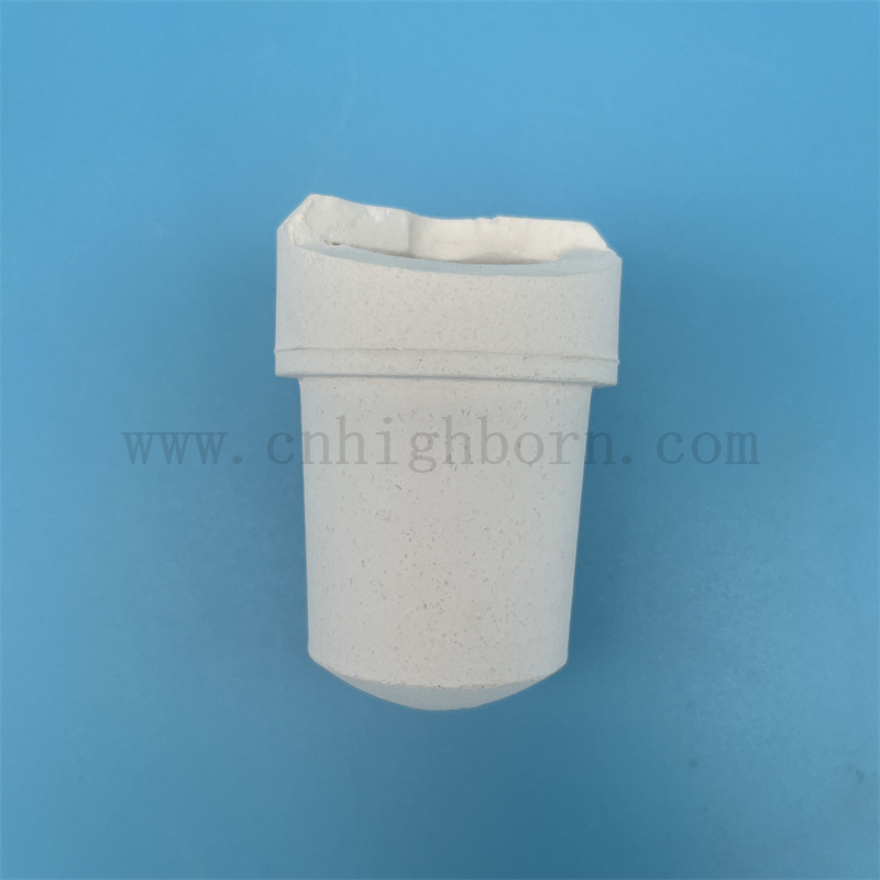 Refractory Fused Silica Quartz Ceramic Crucible for Melting Platinum And Gold