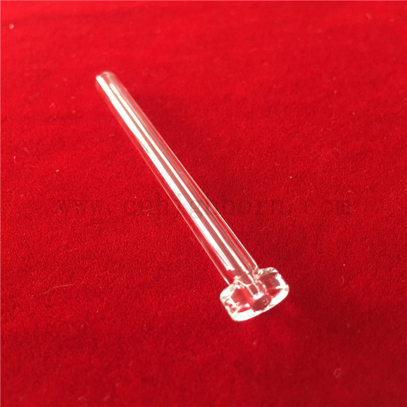 Customized Heat Resistance Transparent Fused Quartz Silica Glass Tube