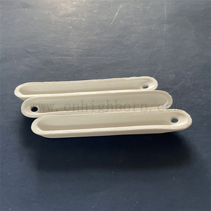 High Temperature Resistance Laboratory Alumina Crucible 77 88 mm Porcelain Burning Boat