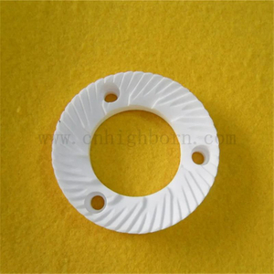 Customized 99% Al2O3 Ceramic Friction Ring Grinder Part Alumina Coffee Burr