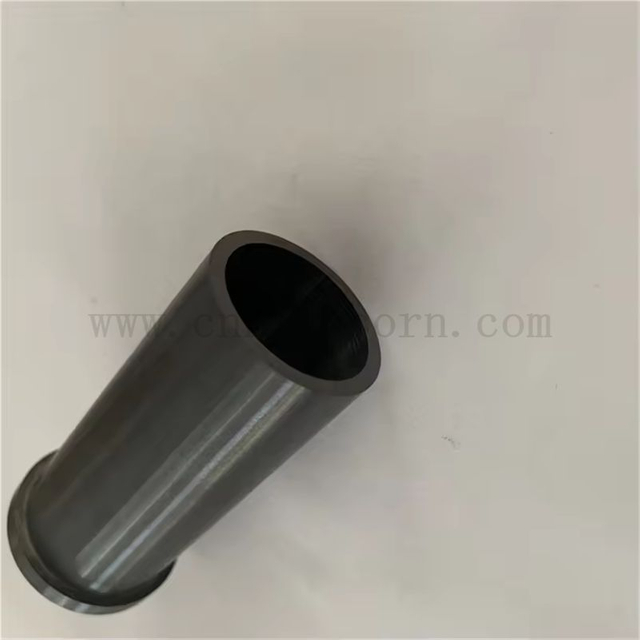 Customized Silicon Nitride Ceramic Protection Tube / stalk tube Si3N4 Ceramic Pipe