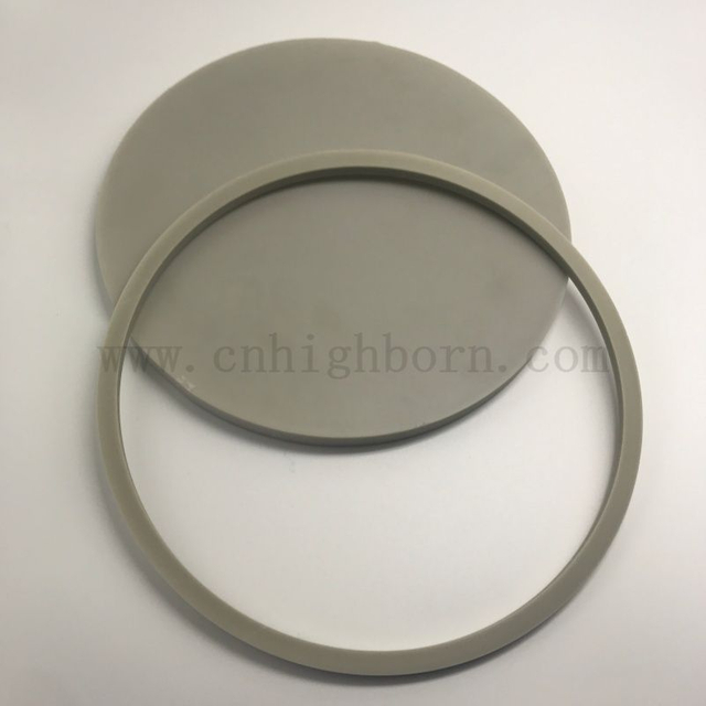 High Thermal Conductivity Aln Heat Shunt Aluminum Nitride Ceramic Disk/Ring