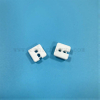 Insulator Zirconia Special-shaped Insulation Bracket Yttrium Stabilized White ZrO2 Ceramic Plate/Part