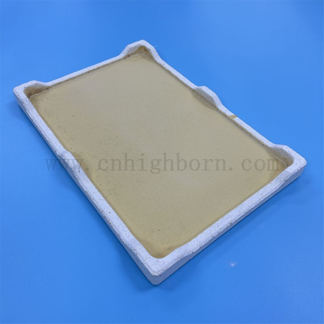 Customized Cordierite Refractory Firing Board Mullite Ceramic Furnace Sagger