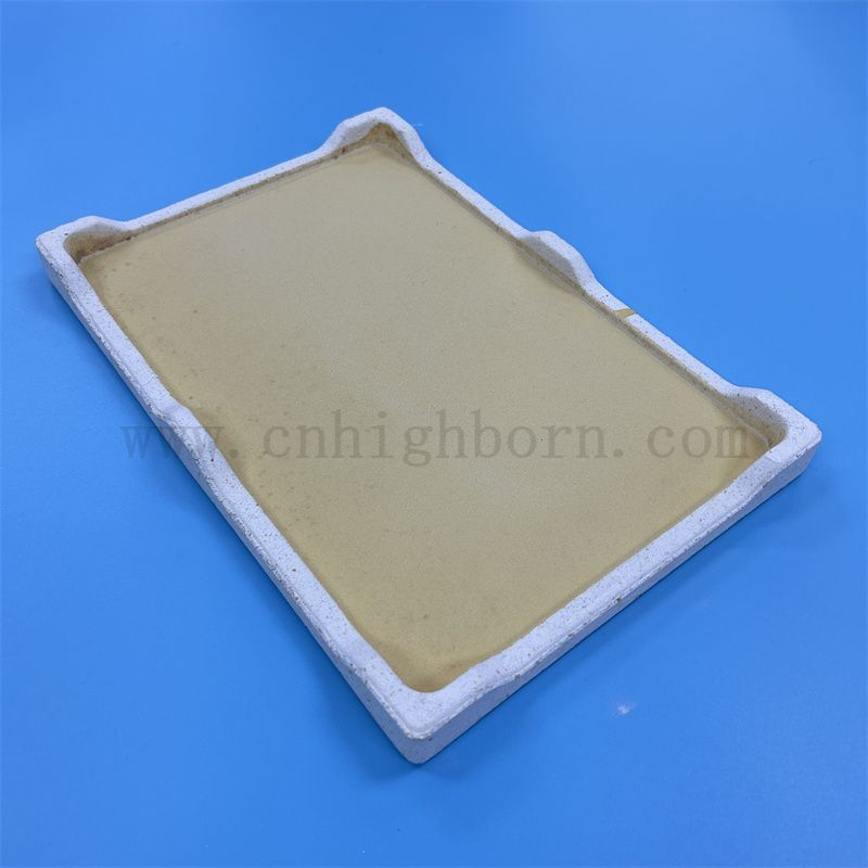 Customized Cordierite Refractory Firing Board Mullite Ceramic Furnace Sagger