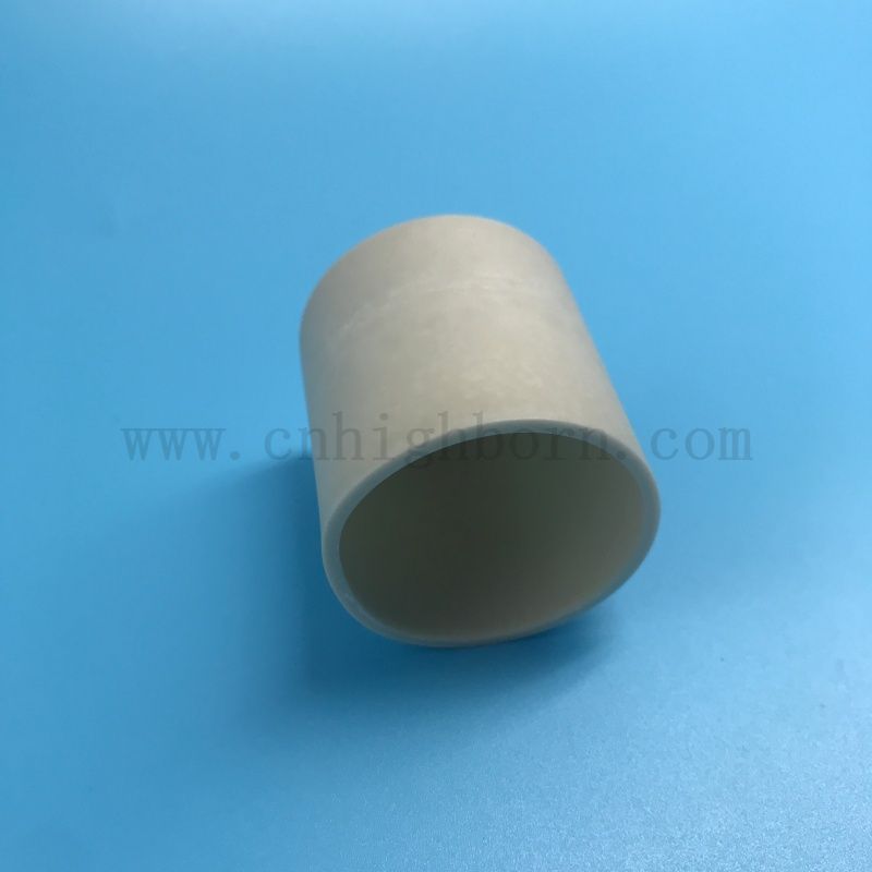 Super High Thermal Conductivity Aluminum Nitride Pot AlN Ceramic Heating Crucibles
