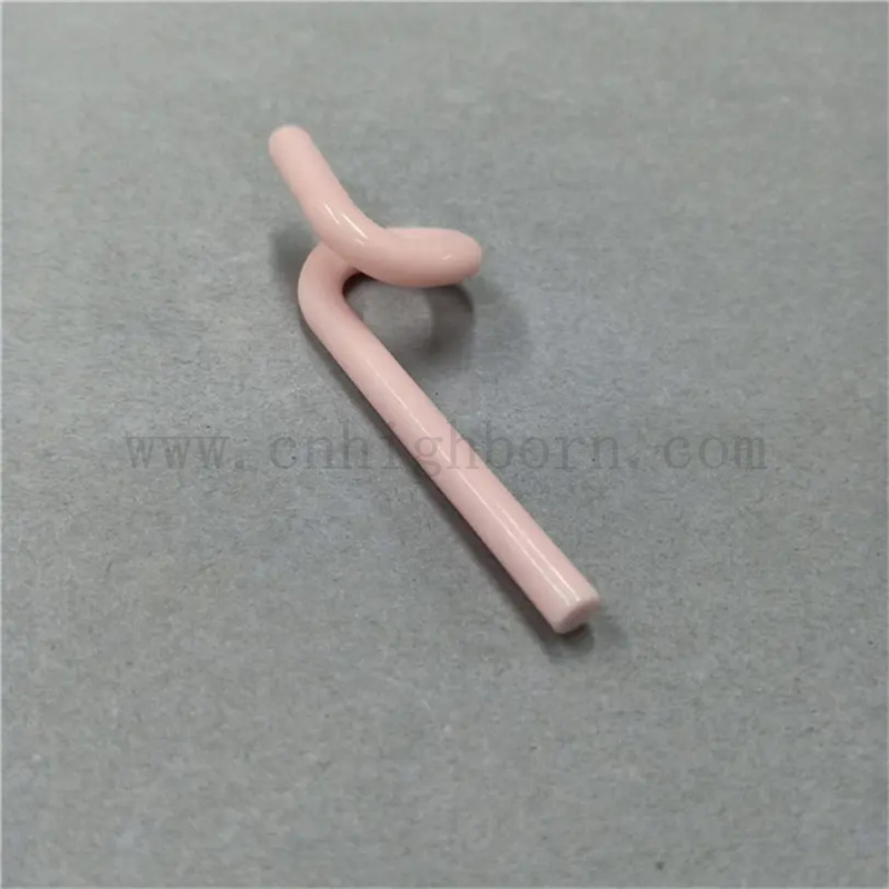 High Strength Alumina Ceramic Pigtail Yarn Guide Textile Machinery Parts