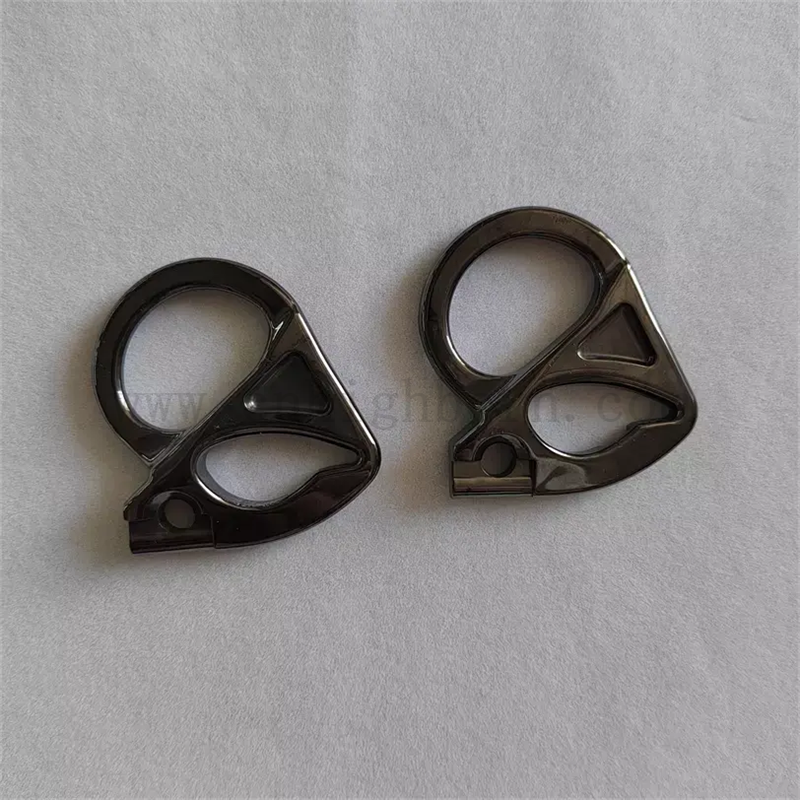 Black Zro2 Zirconia Textile Ceramic Irregular Insulating Parts for Knitting Machinery