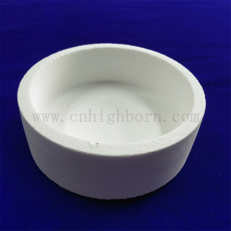 Customized Refractory Corundum Mullite Kiln Sintering Ceramic Crucible