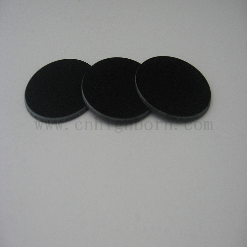 Custom High Temperature Filter Optical Black UV Glass ZWB