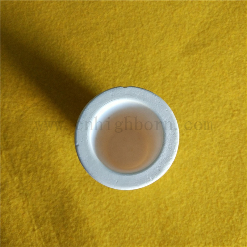 Customized Mgo Magnesium Oxide Ceramic Gold Melting Crucible for Muffle Furnaces