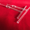 Customizable Size High Temperature Resistance Quartz Glass Tube Fused Silica Transparent Quartz Pipe