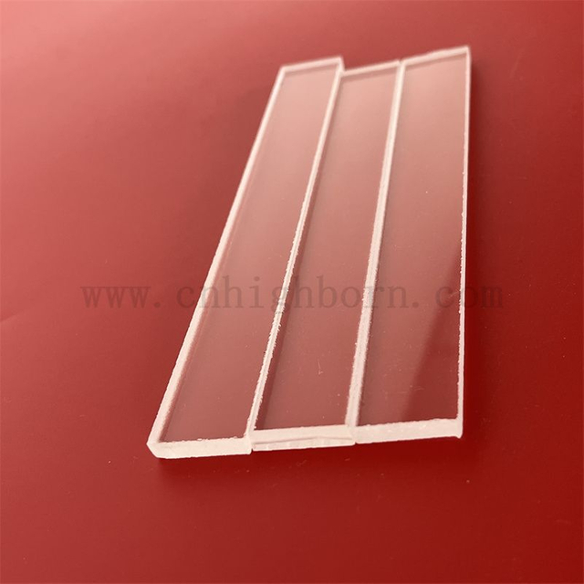 Chemistry Corrosion Resistance Rectangle Transparent Quartz Glass Sheet