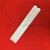 Round Bottom Heating Milky Opaque Silica Quartz Glass Pipe 