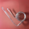 Fused Silica Quartz Glass Spiral Tube for Heating 