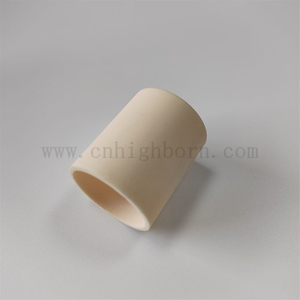  High Temperature 1700-1750 Degrees Processing 99% Alumina Ceramic Crucible Cylindrical Corundum Crucible