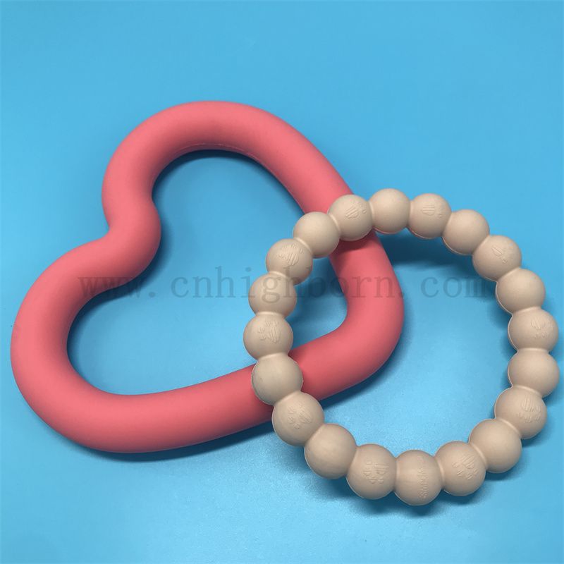 Silicone Rubber Pet Teeth Grinding Toy Food Grade Resistant To Biting Silicone Rubber Ring