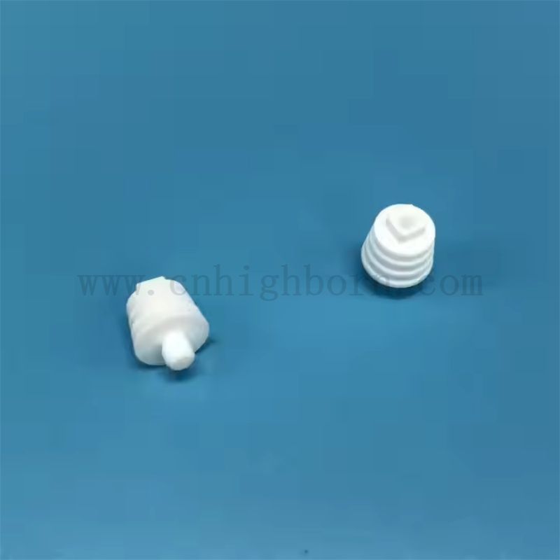 High Precision machinable glass ceramic parts M4 Macor Screw
