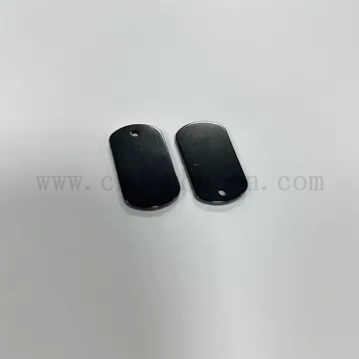 Customized Black Zirconia Plate Polished ZrO2 Ceramic Piece