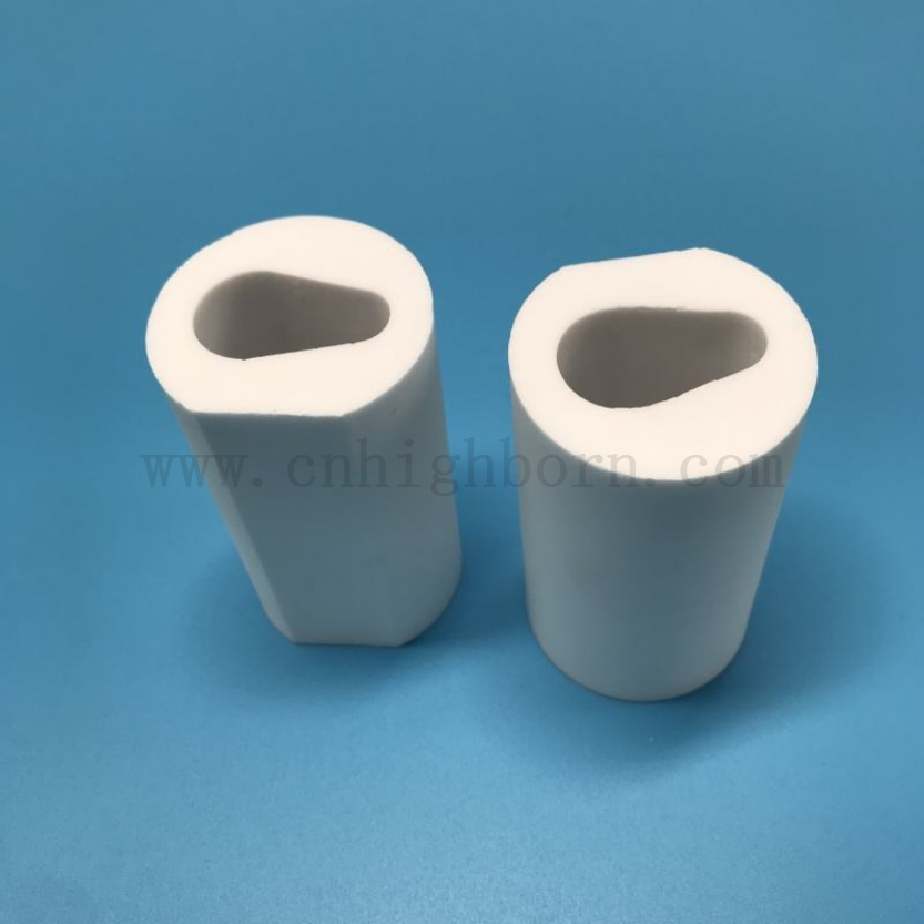  Custom Macor Machinable White Glass Ceramic Tube Part