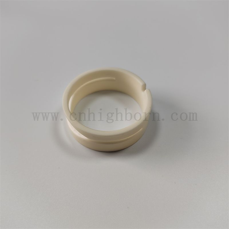 Customized Al2O3 Ceramic Sealing Gasket 95% Alumina Ceramic Packing Ring