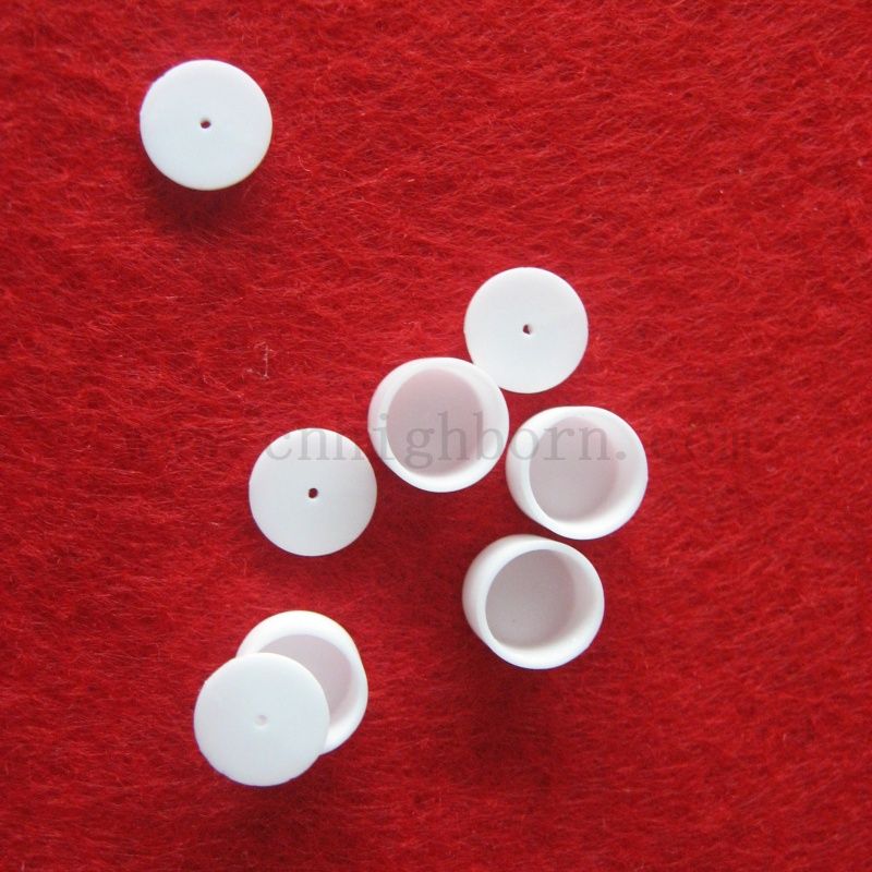 D6.8 x H4mm 99% Al2o3 Ceramic Thermal Analysis Crucible Alumina Heating Pot