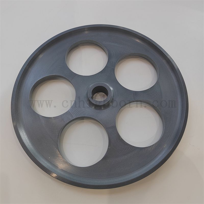 Silicon Nitride Heat Shield Ceramic Disc Si3N4 Ceramic Parts for Hydrogenation Furnace