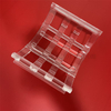 Factory Supply Solar Energy Customized Transparent Fused Silica Quartz Glass Wafer Boat