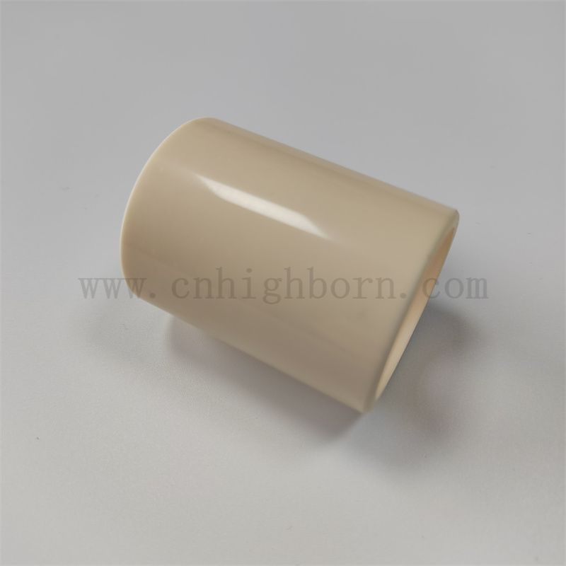 Customized 95% Alumina Ceramic Tube Al2O3 Ceramic Bushing 