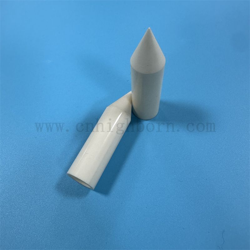 Custom 99% Alumina Ceramic Tube 95% Al2O3 Ceramic Sleeve Parts