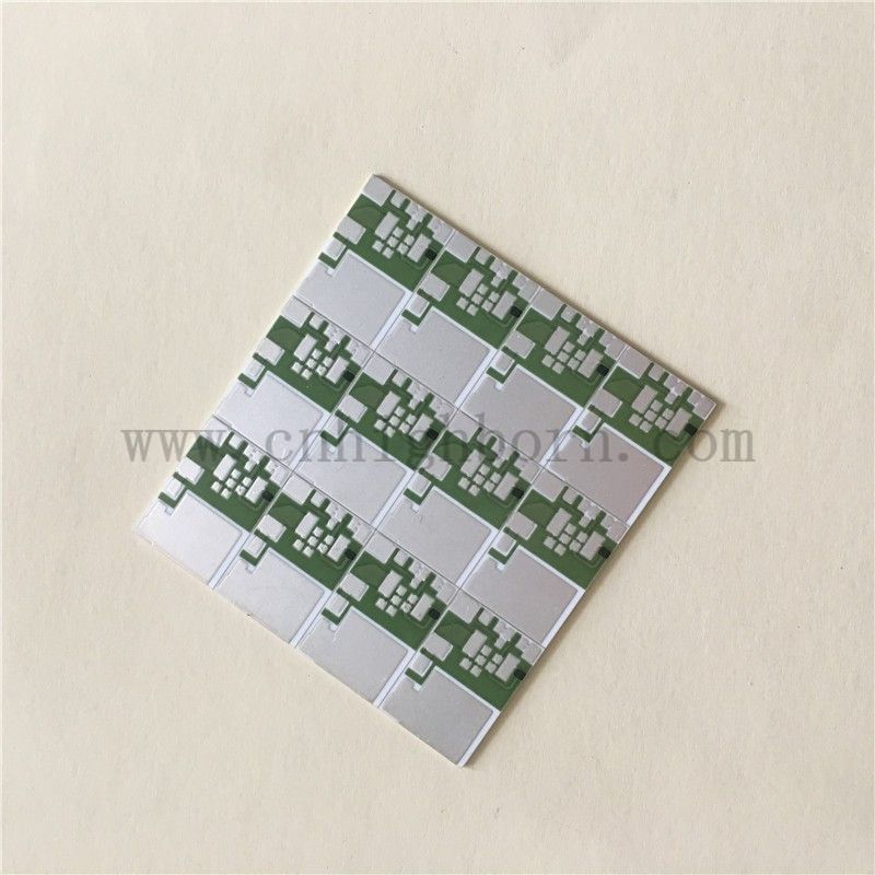 Metalized PCB Sheet Alumina Ceramic Substrate Multilayer Integrated 96% alumina ceramic thick film sheet