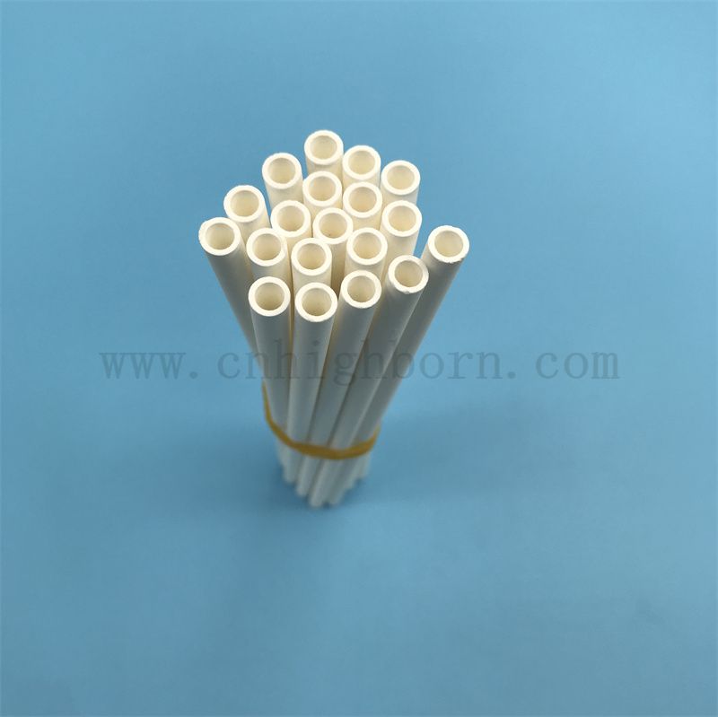 High Temperature Magnesium Oxide MgO Ceramic Heating Tube