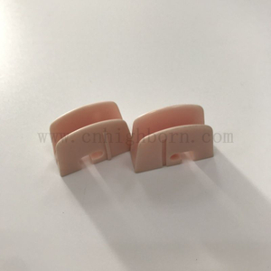 Customized Alumina Punching Part 99 Al2O3 Textile Ceramic Block