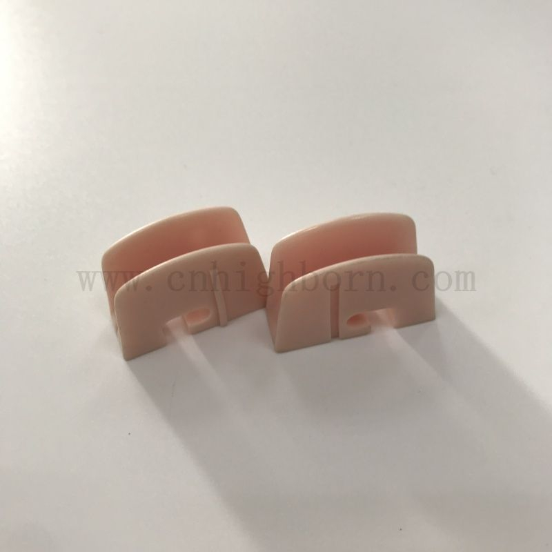 Customized Alumina Punching Part 99 Al2O3 Textile Ceramic Block