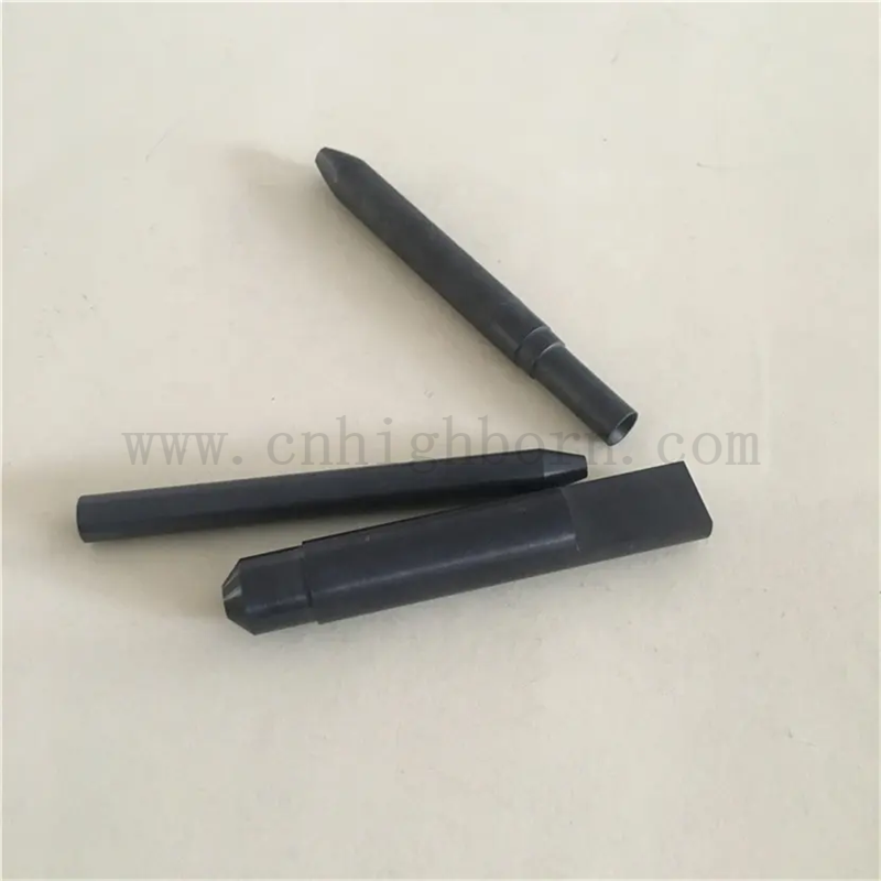 Customized Silicon Nitride Nozzle High Hardness Si3N4 Ceramic Block