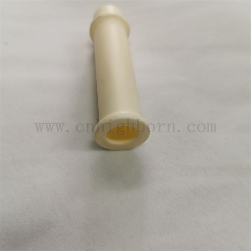 High Temperature 99% Al2O3 Alumina Ceramic Furnace Flange Tube