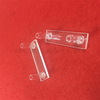Laboratory Optical Instrument Quartz Cuvette Flow Cell Glass Cuvette with Short Tube Connector