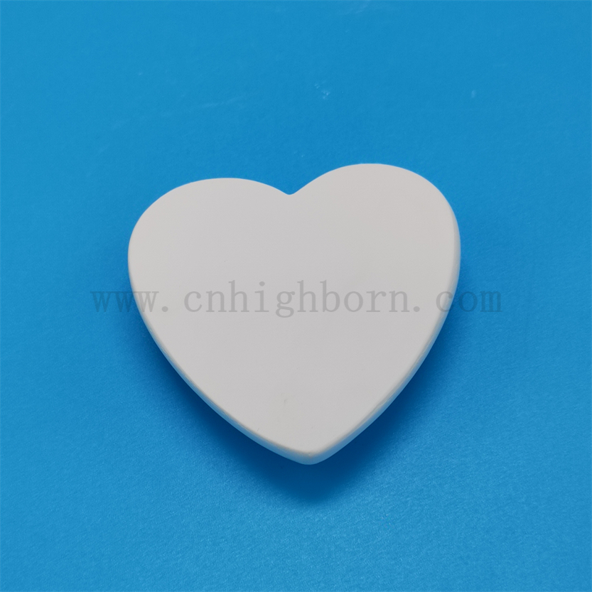 Customized Heart Shape Gypsum Aroma Diffuser Stone Car Hanging Scented Ceramic Stone