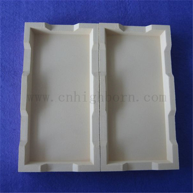 Calcium Stabilized Zirconia Crucible Customized Insulation ZrO2 Ceramic Saggar