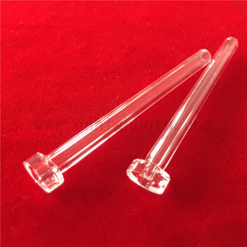 Customized Heat Resistance Transparent Fused Quartz Silica Glass Tube