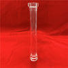 Customized Clear Fused Silica Quartz Glass Tube with Flange on Two Ends