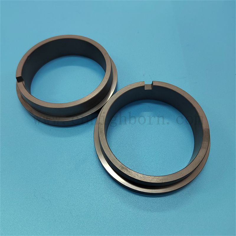  Customized Wear Resistance SiC SSiC Silicon Carbide Mechanical Seal Ring