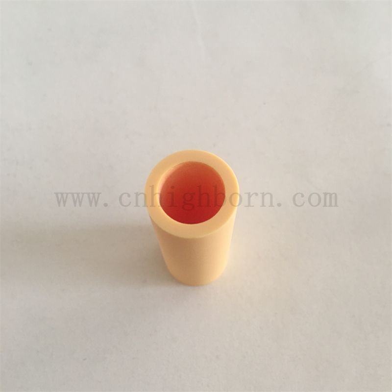 Mg-PSZ MgO Stabilized Zirconia Ceramic Tube Yellow Ceramic Parts ZrO2 Ceramic Bushing/Sleeve