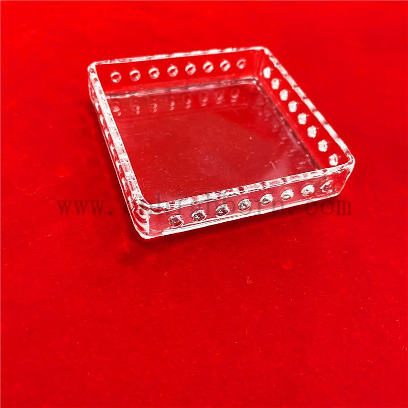 silica glass box