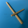 Durable Magnesium-Enhanced ZrO2 Tube Yellow Zirconia Ceramic Pipe