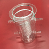  Customized Clear Heat Resistance Quartz Silica Glass Container