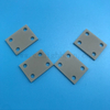 High Thermal Conductivity AlN Disc with Holes Aluminum Nitride Ceramic Drilled Plate